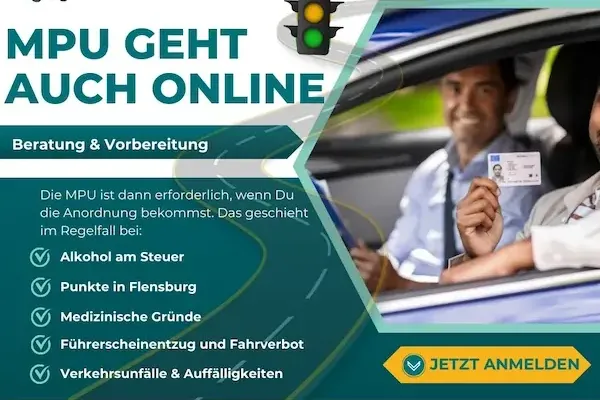 MPU Beratung und Vorbereitung ist Online möglich.